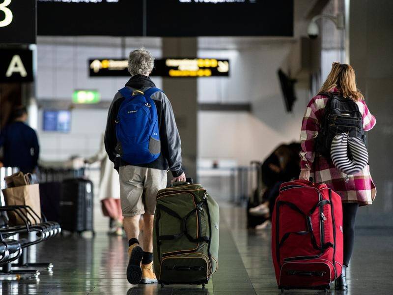 Travellers arriving in Australia from Indonesia will be asked to walk across sanitation mats.