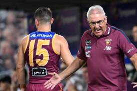Lions coach Chris Fagan says there is no need to panic after their poor start to the season. (Darren England/AAP PHOTOS)
