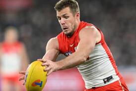 Sydney Swans veteran Luke Parker has been banned for six weeks for his bump in the VFL. (James Ross/AAP PHOTOS)