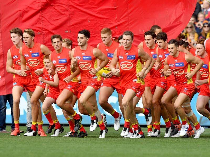 Gold Coast are among a pack of AFL teams with three wins from five games in 2019.