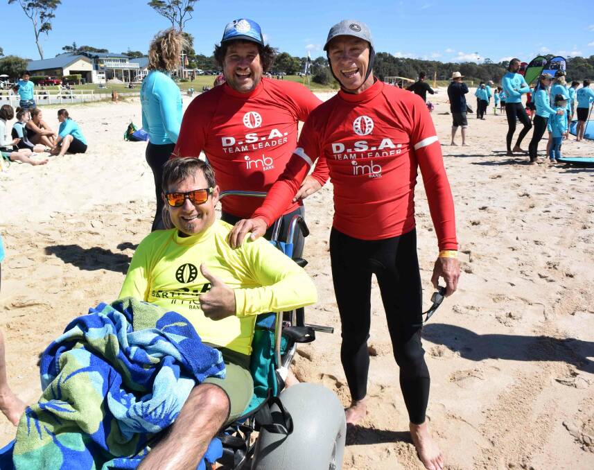 Smiles on dials at surf day. File Image 