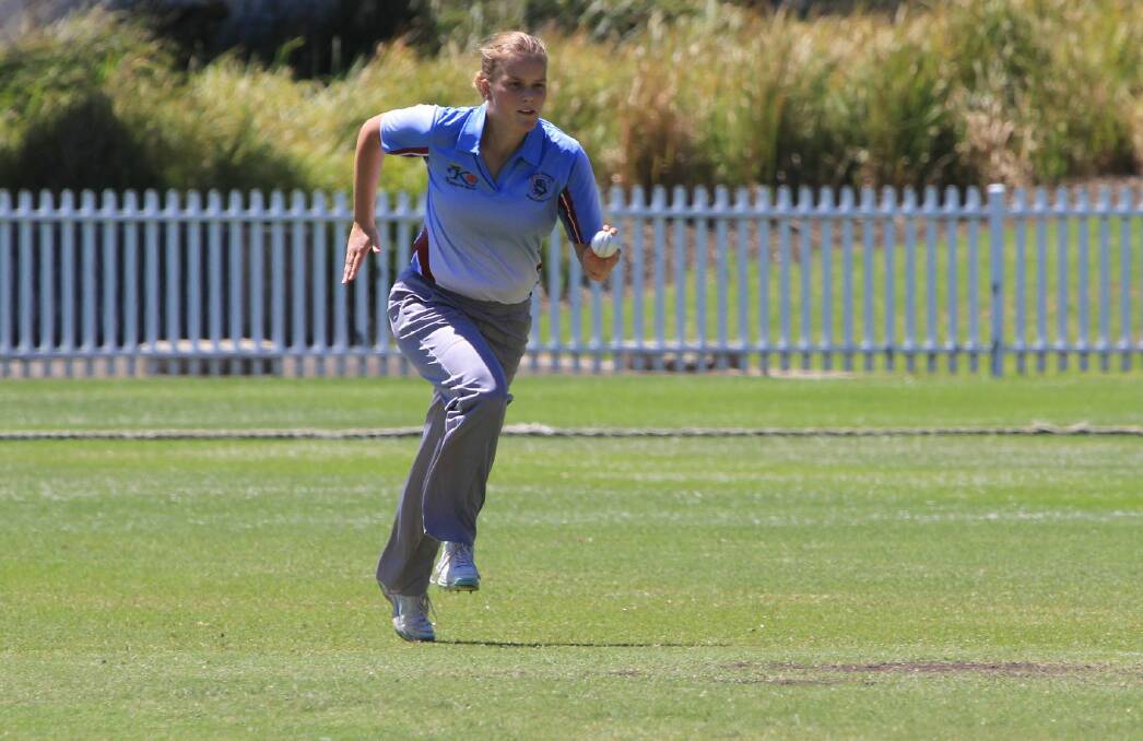 Naomi Woods in action for St George-Sutherland . Photo: SLAYERS MEDIA