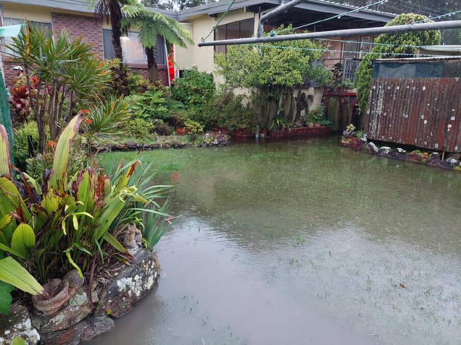Many wet backyards - image supplied