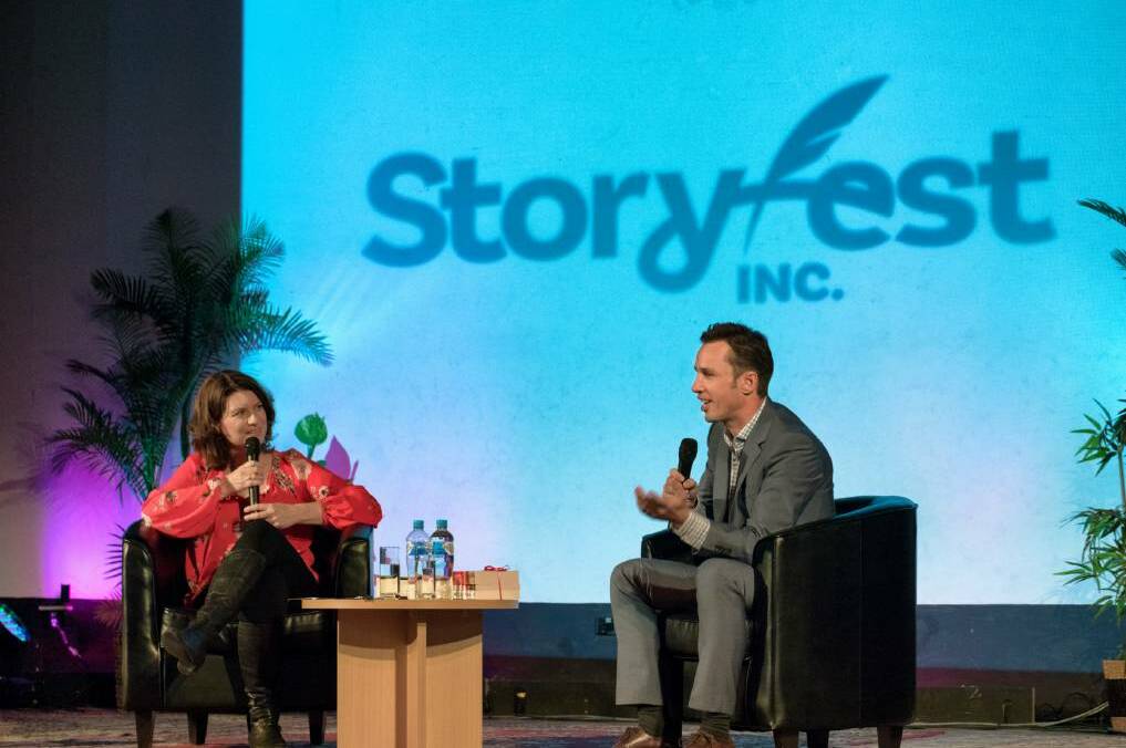 The Book Thief author Markus Zusak at a previous StoryFest event.