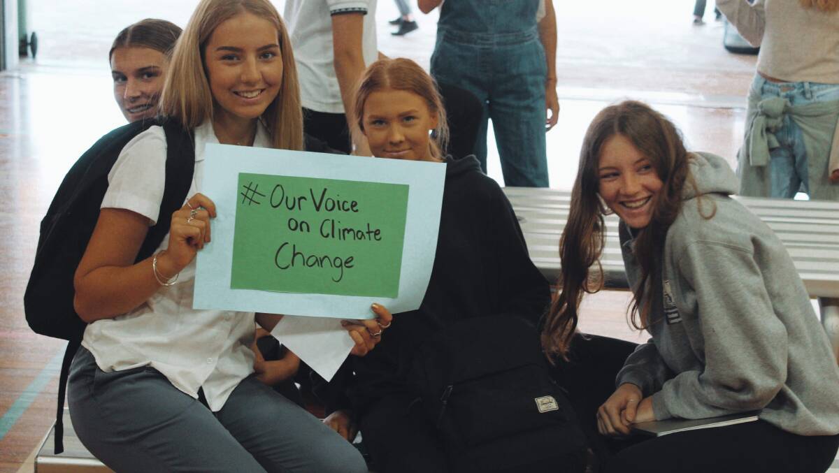 Students prepare to put the focus on climate change