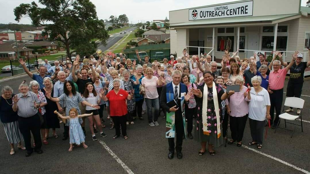 Happier times when the new Outreach Centre was openned.