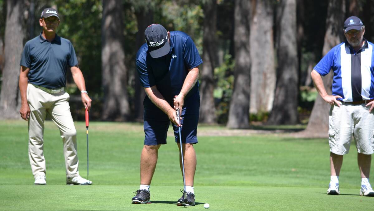 TO THE FORE: Peter Senior will be taking part in this year's NSW Seniors Masters Championship at Mollymook.