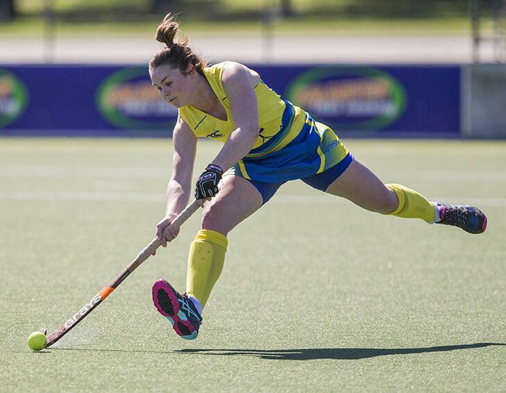 Star local player Kalindi Commerford led the Canberra Chill to a 2-1 win against the NSW Pride. Photo ClickinFocus
