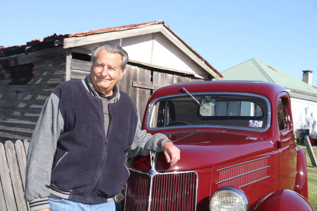 Long-time Milton Ulladulla Vintage and Classic Car Club member Greg Farr is also a Ford 'tragic' with a penchant for the blue oval nomenclature.