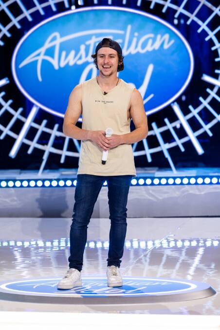 Isaac McCallum's Australian Idol journey continues. Picture supplied 
