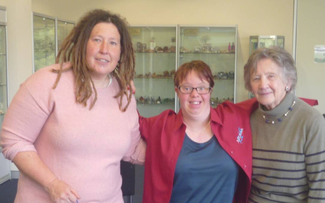 Attached picture shows Gemma Hart, Jess Sutherland and Jan Thompson (VIEW Member)