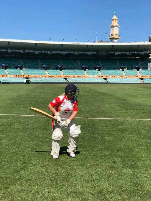Jo Kelly - right at home on the SCG