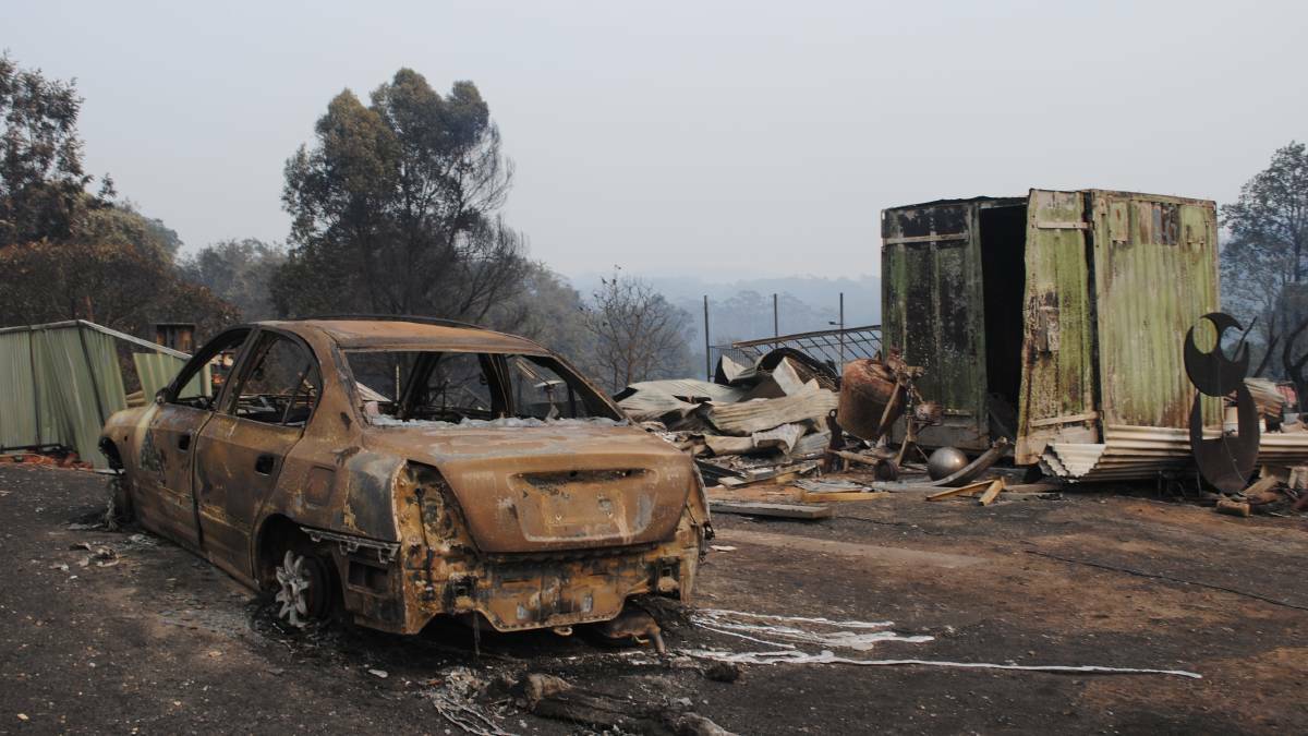 Conjola plan rises from brutal bushfire