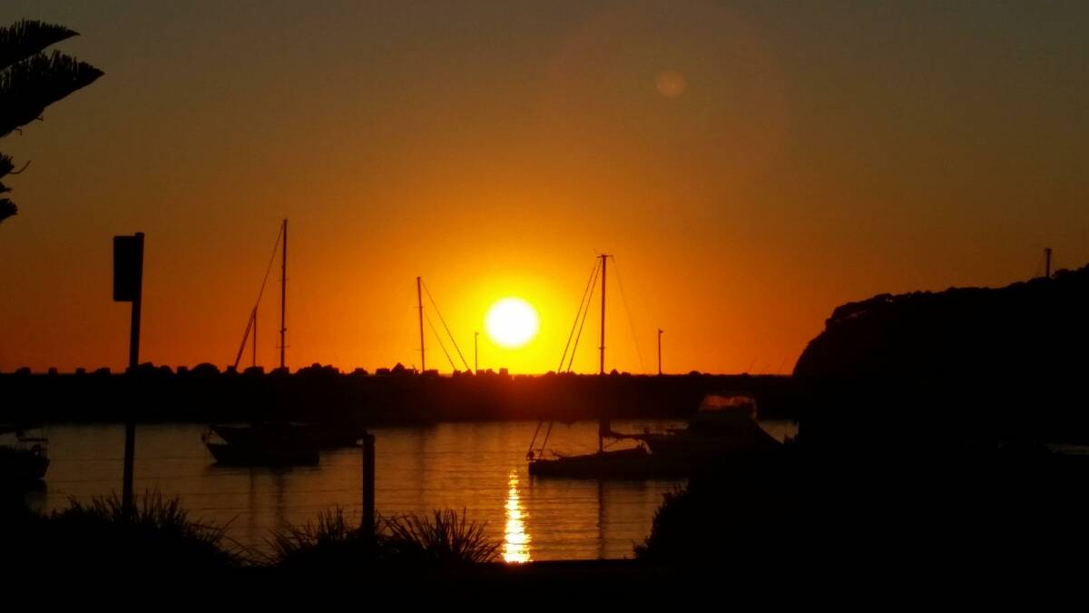 JUST BEAUTIFUL: Sunrise.on Ulladulla.Harbour by Kylie Hoyer. Email photos to damian.mcgill@austcommunitymedia.com.au 