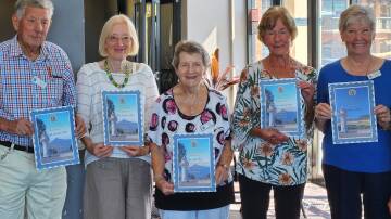 Philip and Elke Smith-Hill, Lyn McKay, Lorrie Armstrong and Jennifer Millen, recipients of Ulladulla and Districts Probus Club membership awards. Picture supplied