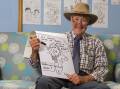 Brian Todd is thenew artist in residence at IRT Sarah Claydon Aged Care Centre in Milton.