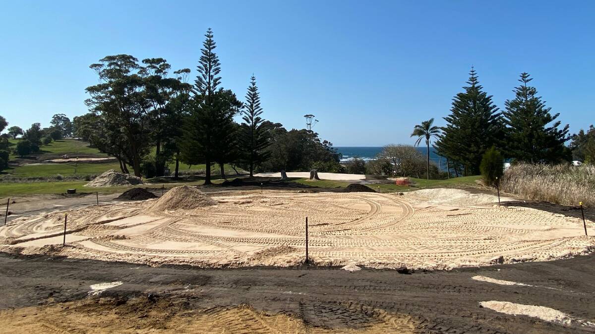  Mollymook Golf Club's course redevelopment. Image supplied